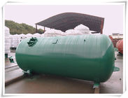 Bể chứa lưu thông khí oxy bằng khí nén công nghiệp, thùng chứa oxy lỏng với giá đỡ